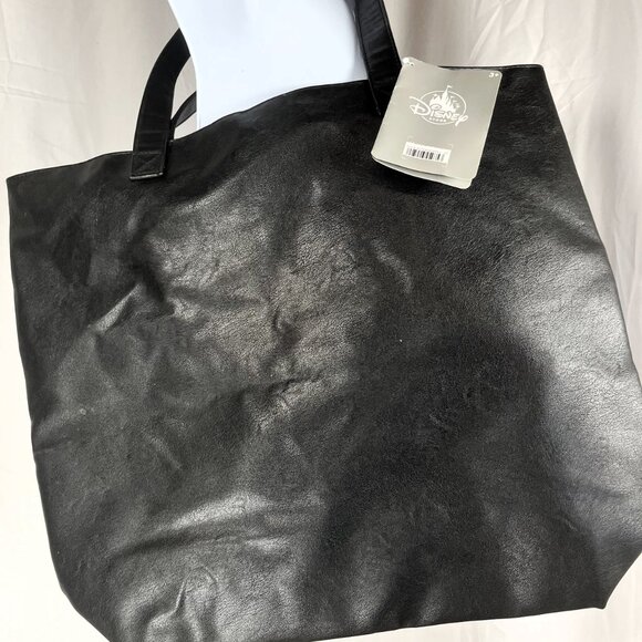 BAMBI THUMPER TOTE Pink Black Large Shoulder Bag DISNEY Store Butterfly NEW - Picture 7 of 8